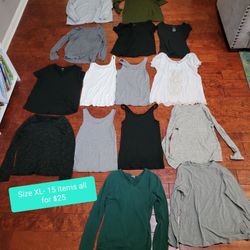 Women's Size XL Shirts