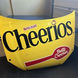 NASCAR Signed Hood 