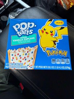 Pop-Tarts Pokémon Frosted W/ FREE mystery Pokemon card