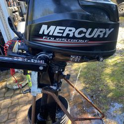 Like New 4hp Mercury Outboard Motor 4stroke Long Shaft