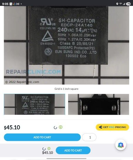 SH-Capacitor EDCP-24A140
