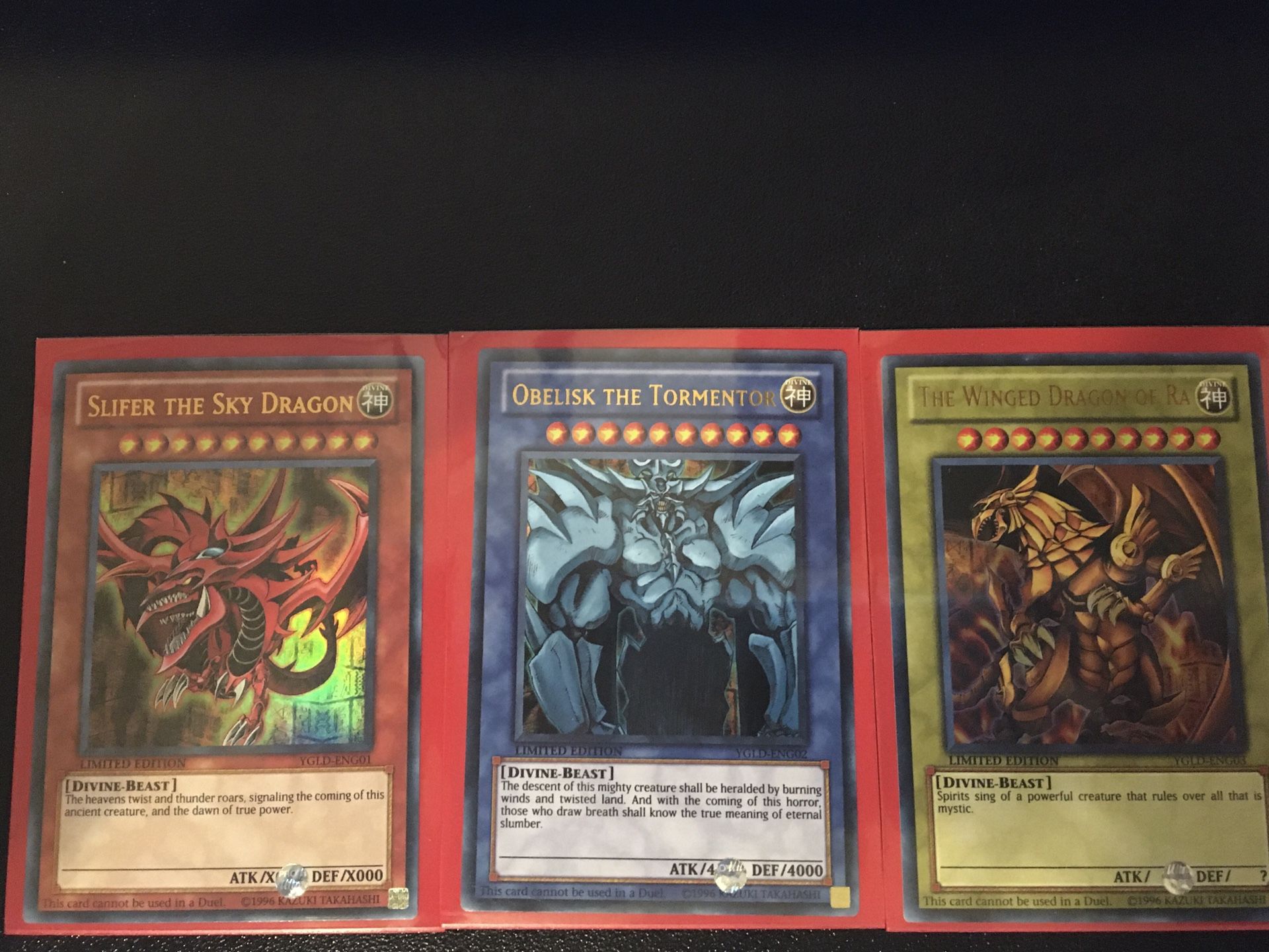 Egyptian God Cards Yugioh