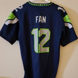 NFL Seattle Seahawks 12th Man Jersey Brand Nike Size Youth XL