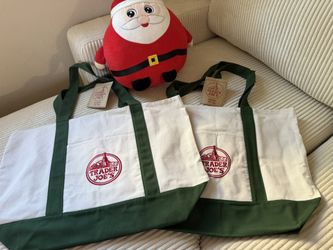 Trader Joe's Christmas Tote