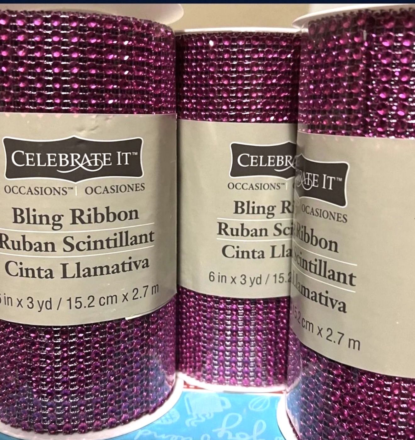 Bling Mesh Ribbon