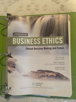 Business Ethics 11th Edition