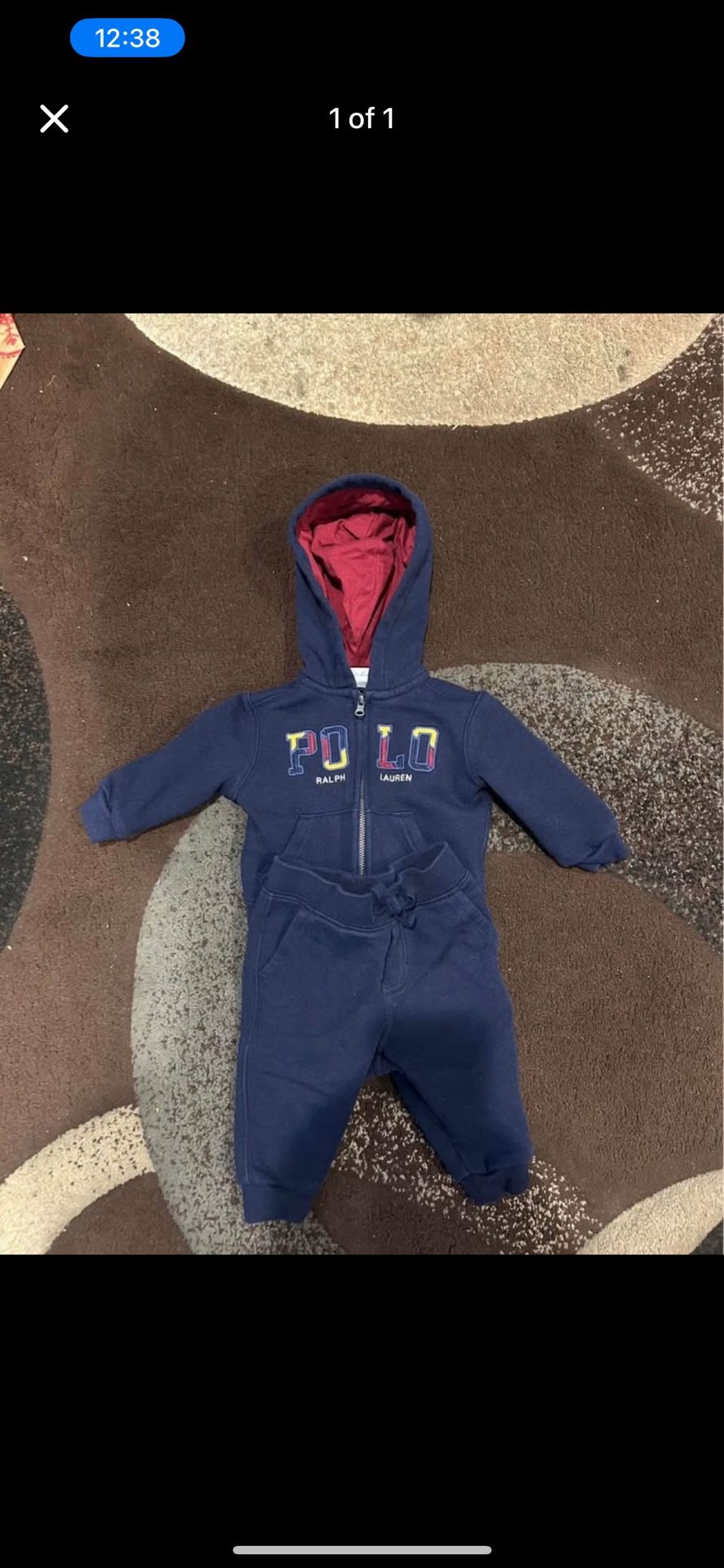 6 month baby polo ralph lauren set