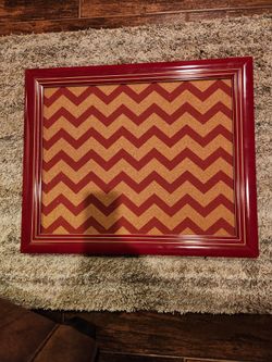 Decorative Cork Board,  23 × 19in Far East 