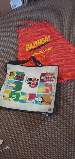 BIG BANG THEORY LARGE BAG/CAPE