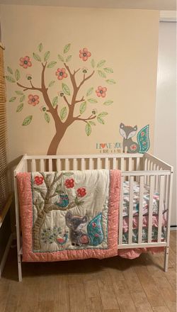 Baby crib, baby mattress and baby bedding
