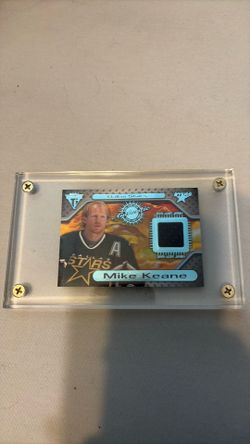 00-01 Pacific Titanium Authentic Game Worn Jersey Mike Keane