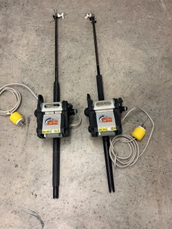 Kristal XL601 electric kite reels.