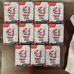 11 x 151 Pokemon Booster bundle
