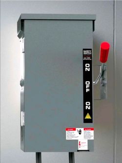 200 Amp Manual Generator Transfer Switch