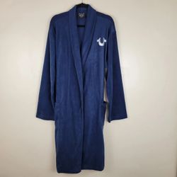 Royal Blue True Religion Men’s Robe