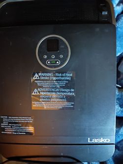 Lasko electric heater with remote