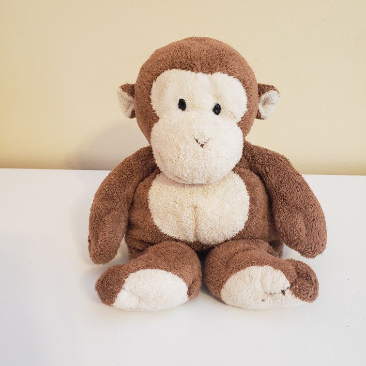 2002 TY Brown Monkey 11 Inches Stuffed Animal
