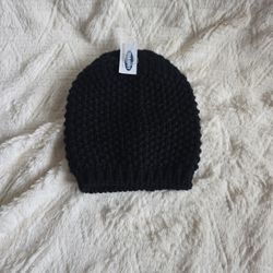 Black Knitted Beany