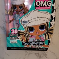 LOL Surprise OMG Trendsetter Fashion Doll with 20 Surprises 2022 Kids Gift