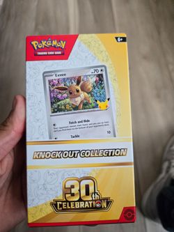 Pokemon 30th anniversary knockout box