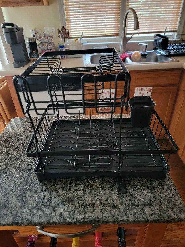 2 TIER DISH DRYING RACK (New)