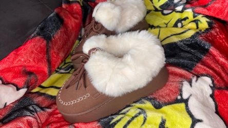 Faux Fur Lined Winter Ankle Boots