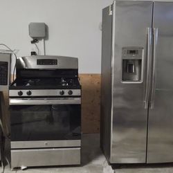 Stove,microwave, Fridge And Dishwasher