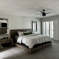 Restoration Hardware King Bedset