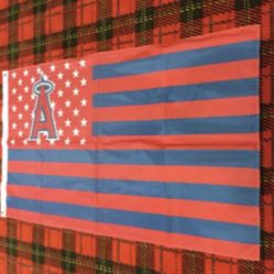 Brand new Los Angeles Angels banner flag