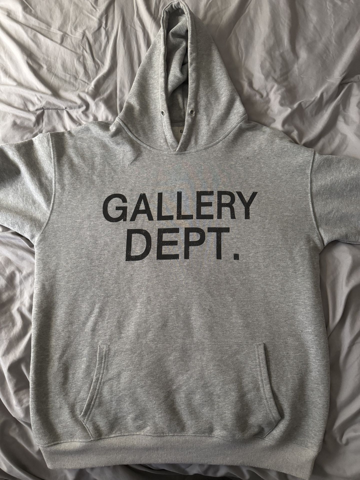 Gallery Dept Hoodie Grey Size Large 