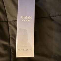 High end Men cologne - Armani code