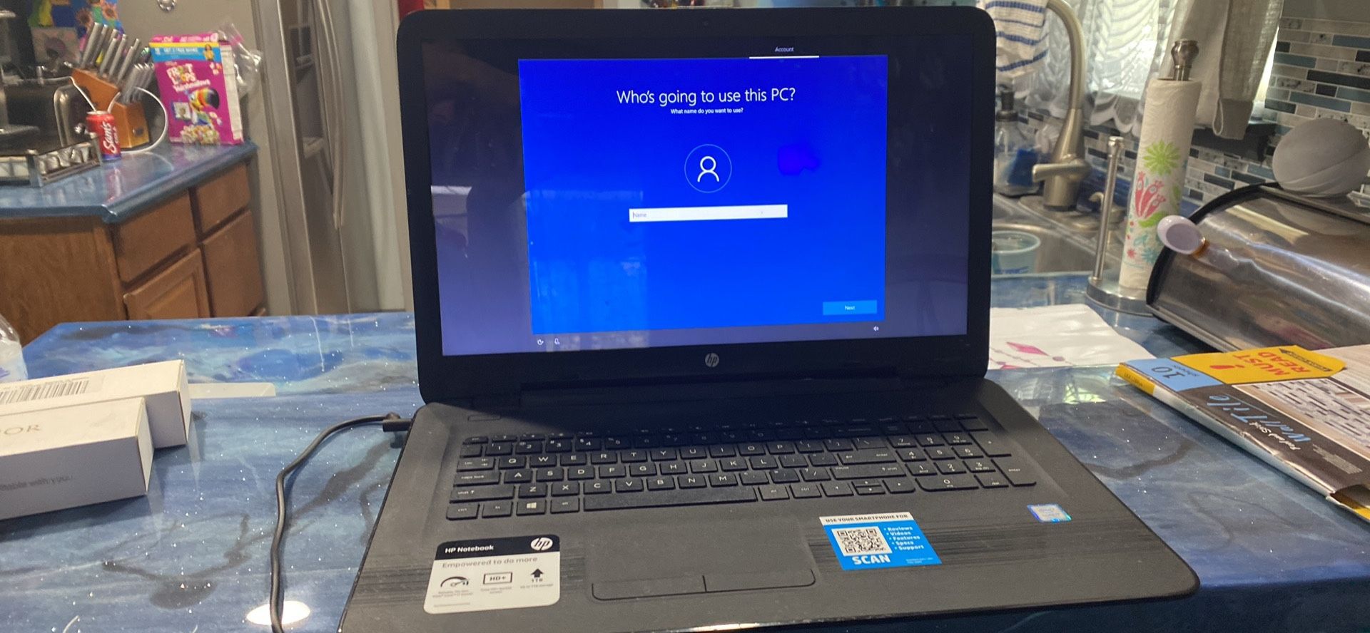 HP Notebook - 17-x173dx
