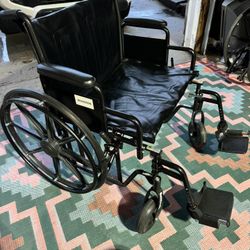Extra Wide Heavy Duty McKesson Sentra Wheel Chair