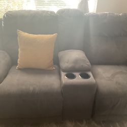 3 Set Sofas Grey Color