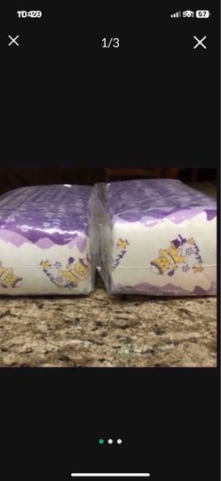 $15  Firm 2 Packs Of 25 Diaper Size 1