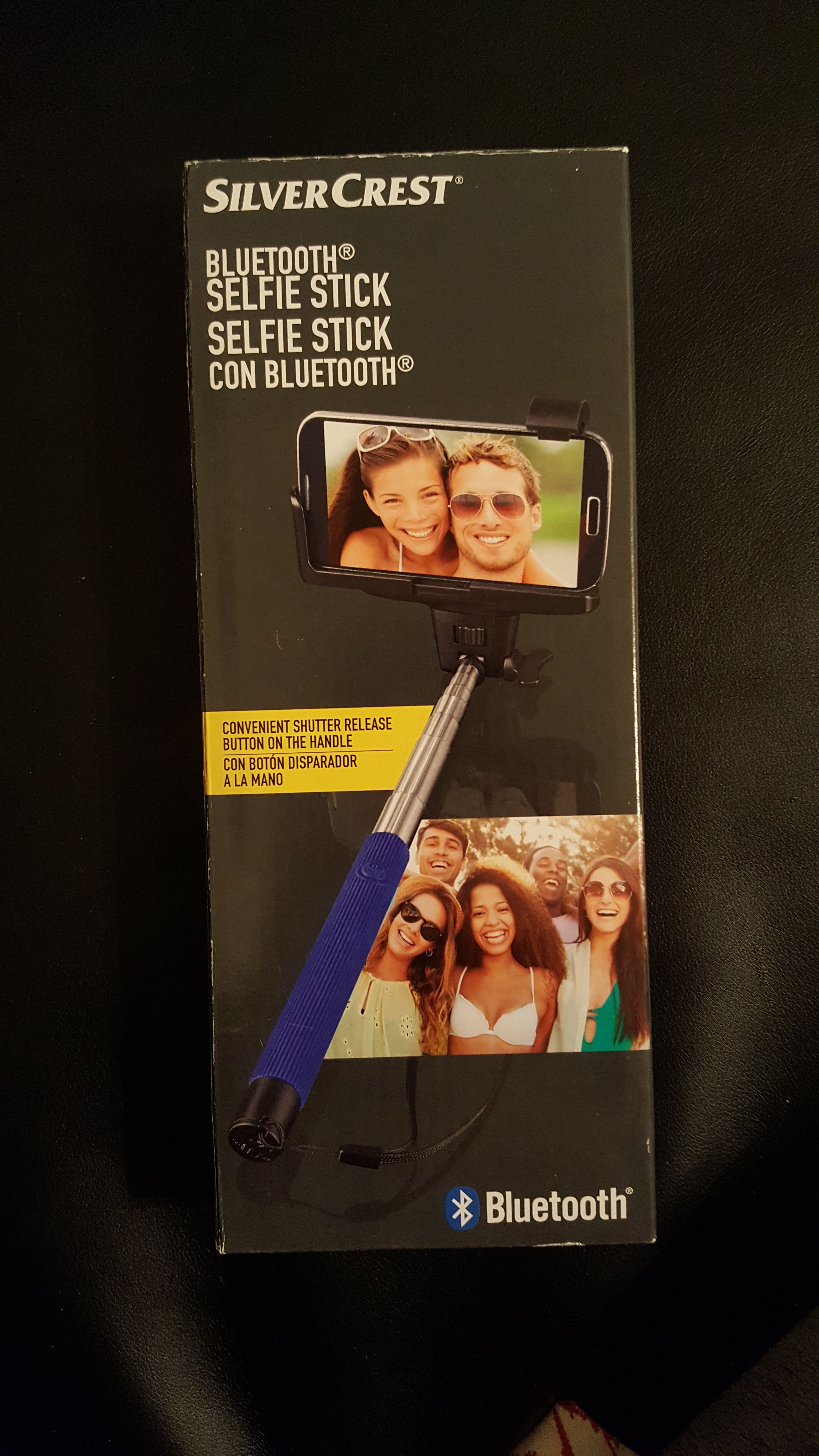 Silver Crest Bluetooth Selfie Stick