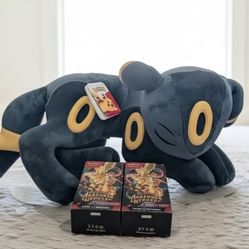 Pokemon Umbreon Sleeping Plush - 18-inch Premium Plush in Sleeping Pose