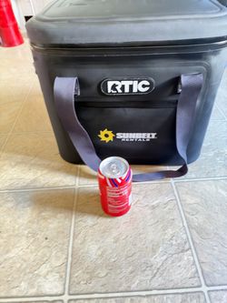 RTIC Soft-Sided Cooler Bag Black