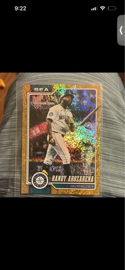 2026 Topps Series 2 Randy Arozarena Gold Shimmer /50