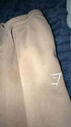 Gymshark khaki Workout Sweats Sz M  