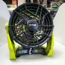 Ryobi Fan P3320 With 18v Battery Used