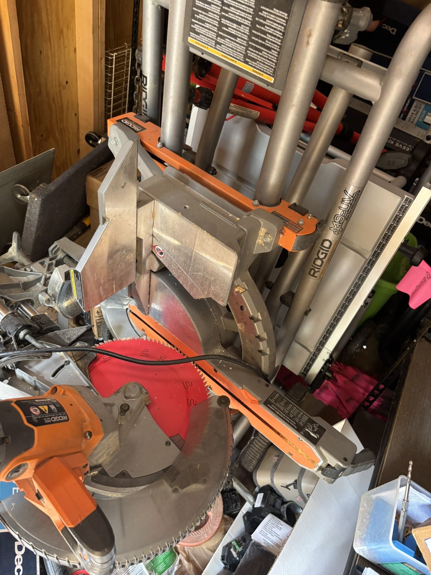Ridgid Miter Saw And Table