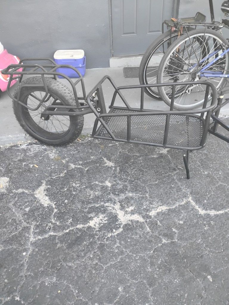 E-Bike Cargo Trailer (single wheel).