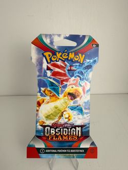 Pokémon Scarlet & Violet Obsidian Flames Booster Pack