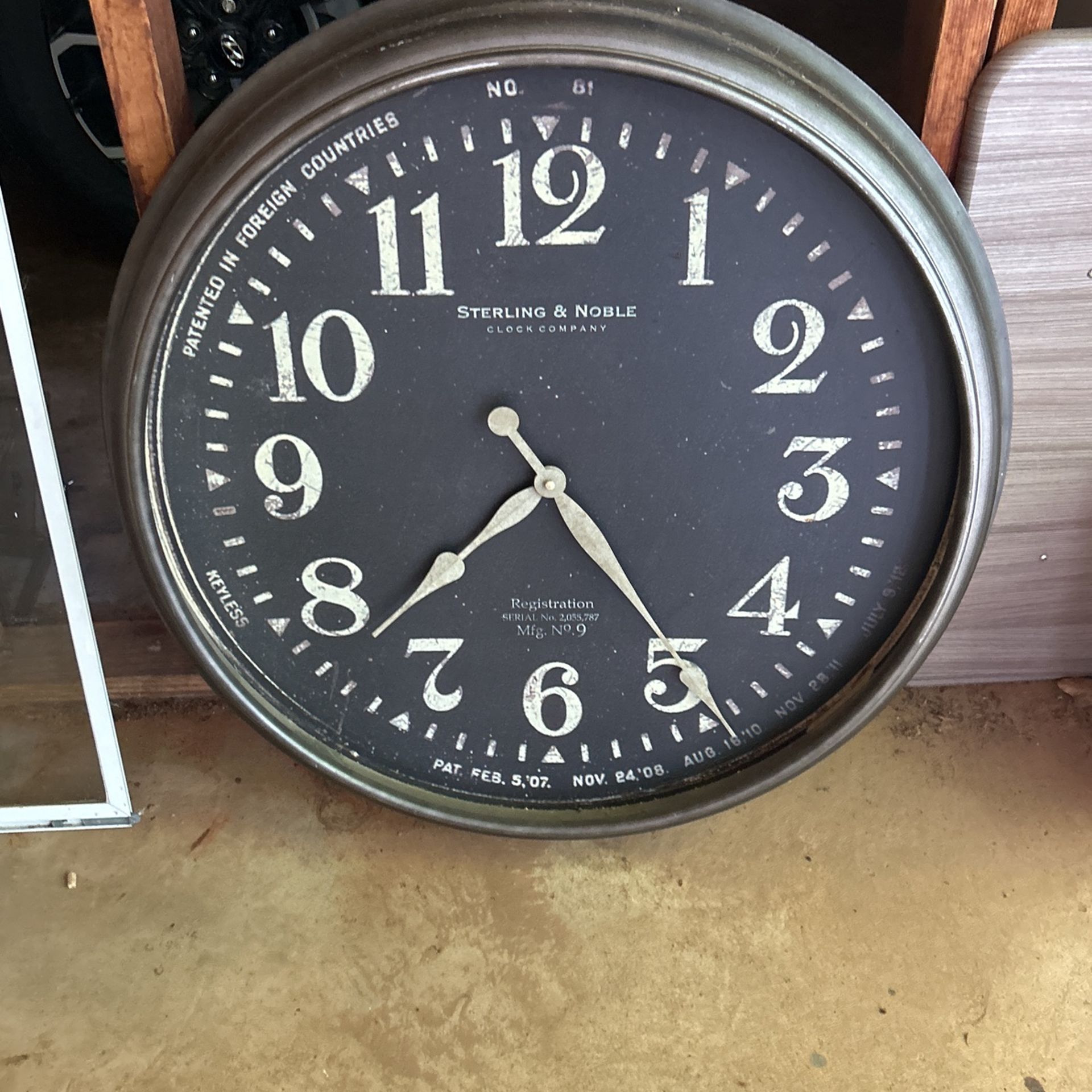 Clock For Sale
