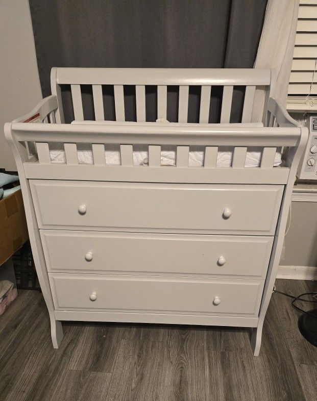 Free Changing Table & Dresser - Hardly Ever Used