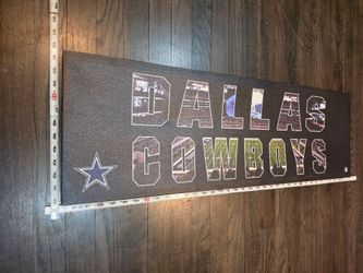 Dallas Cowboys NFL Canvas Poster ((35.5x11.5))  $7.00