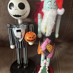 New set of Disney nightmare before Christmas nutcrackers