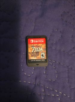 The Legend of Zelda Breath of the Wild for switch