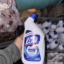 Lysol Advanced Power Clinging Gel Toilet Bowl Cleaner